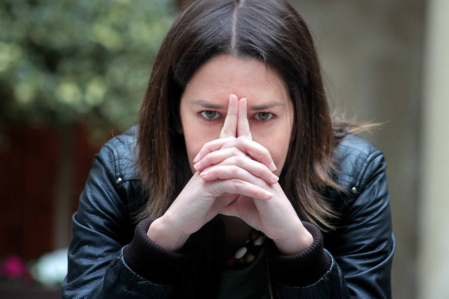 Fotos: La candidata de Unidas Podemos al Congreso por León, Ana Marcello