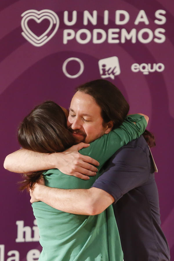 Fotos: Acto público de Pablo Iglesias en León