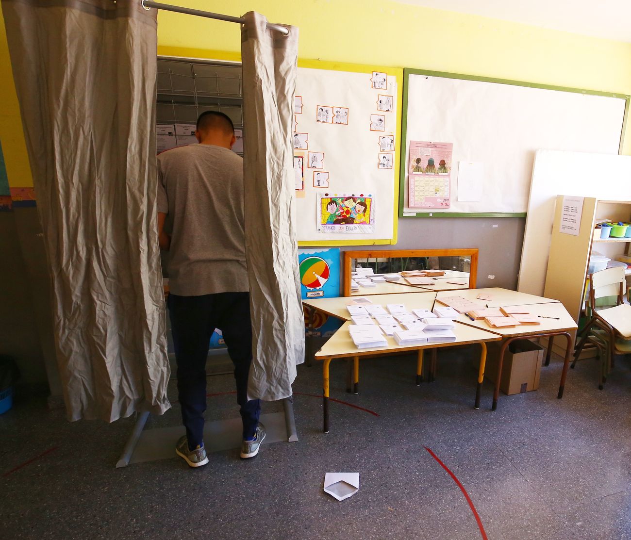 Jornada electoral en la capital leonesa.