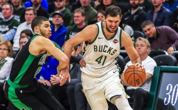 Nikola Mirotic, durante el partido. 