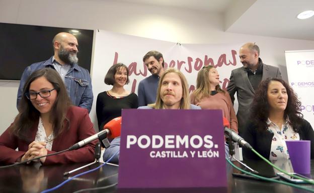 Pablo Fernández, durante su comparecencia de este lunes.