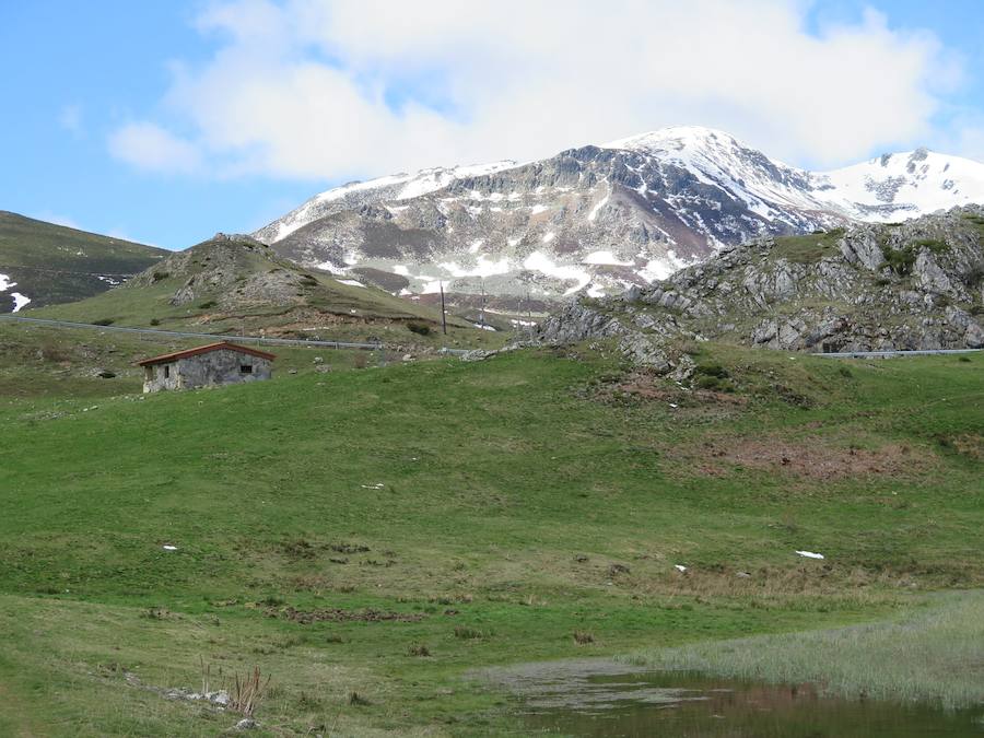 En el triángulo formado entre Isoba, Puebla de Lillo y Cofiñal, el Lago de Isoba y sus cascadas ofrecen un paisaje increíble formado por un antiguo glaciar