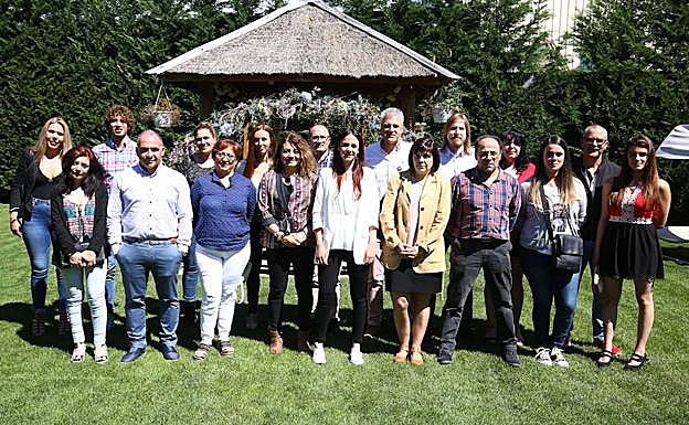 Presentación del equipo de Podemos en Camponaraya.
