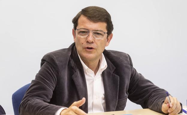 El presidente del PPCyL, Alfonso Fernández Mañueco, se reúne con los nueve presidentes provinciales de la formación.