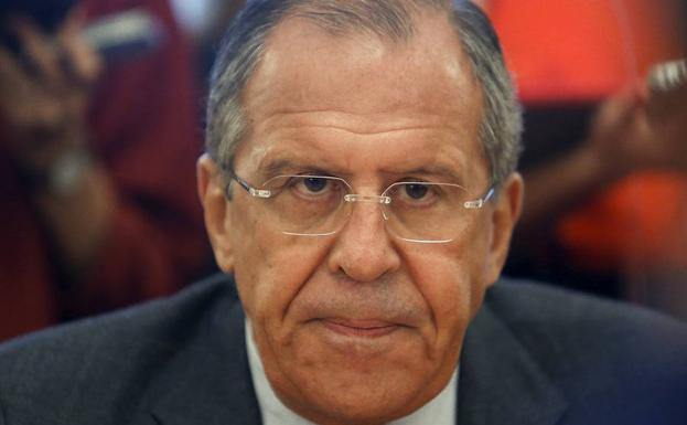 El ministro de Exteriores ruso, Serguéi Lavrov.