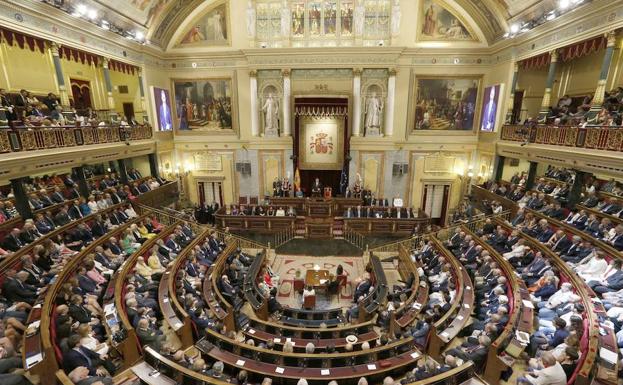 El Congreso de los Diputados, en una imagen de 2017.