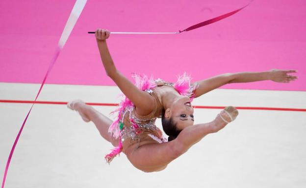 Selezneva, en la Copa del Mundo de Guadalajara.