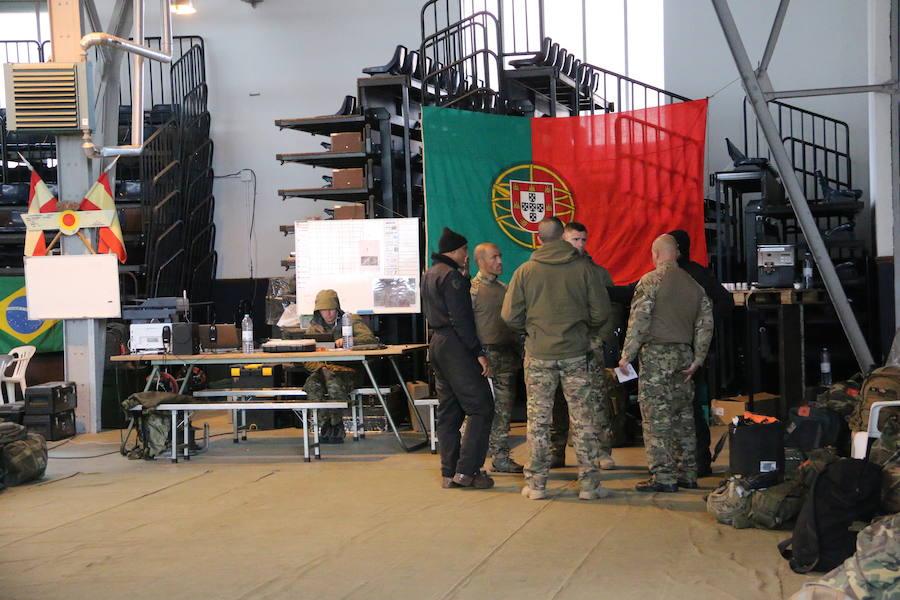 La Brigada Paracaidista lleva la pauta del ejercicio Lone Paratrooper 2019, en el que los paracaidistas de élite de España, Francia, Italia, EE.UU, Portugal, Holanda y Polonia se entrenan en el mejor escenario posible: la Academia Básica del Aire