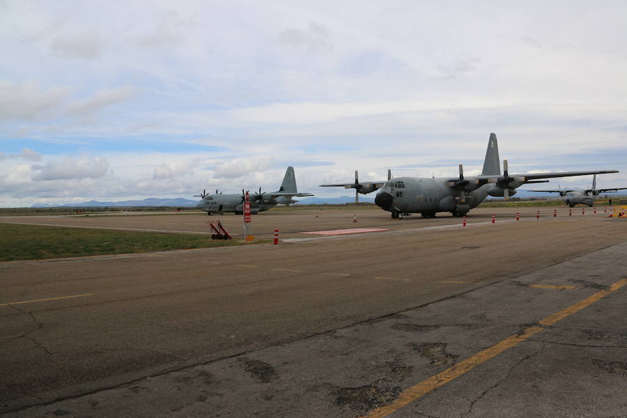 La Brigada Paracaidista lleva la pauta del ejercicio Lone Paratrooper 2019, en el que los paracaidistas de élite de España, Francia, Italia, EE.UU, Portugal, Holanda y Polonia se entrenan en el mejor escenario posible: la Academia Básica del Aire