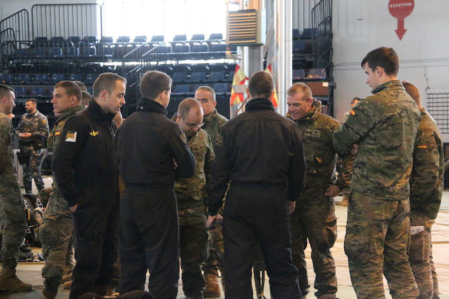 La Brigada Paracaidista lleva la pauta del ejercicio Lone Paratrooper 2019, en el que los paracaidistas de élite de España, Francia, Italia, EE.UU, Portugal, Holanda y Polonia se entrenan en el mejor escenario posible: la Academia Básica del Aire