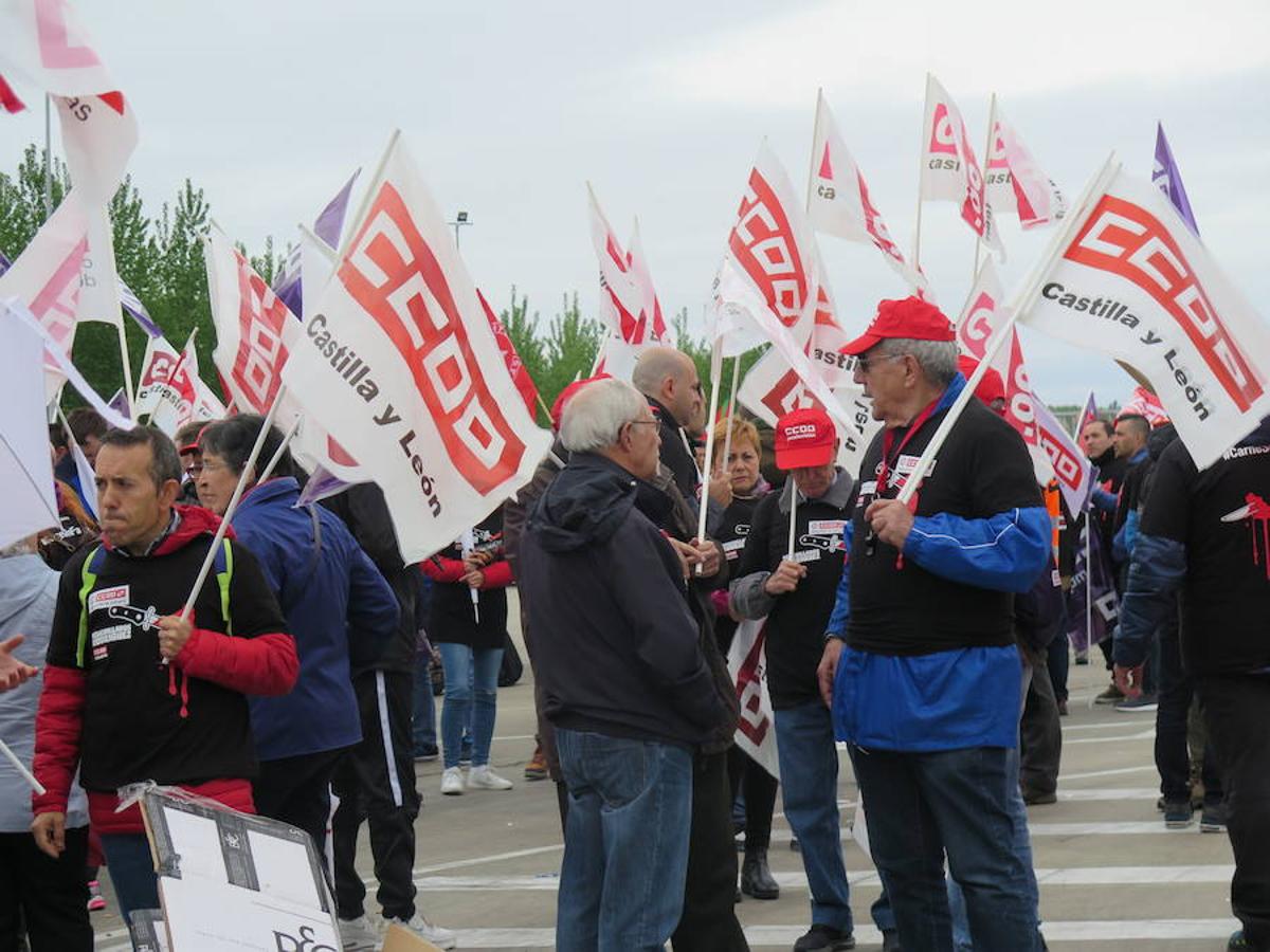 Fotos: Manifestación en Embutidos Rodríguez