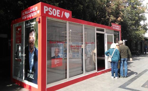 la caseta del PSOE en Ferrari permanecerá cerrada el viernes y sábado. 