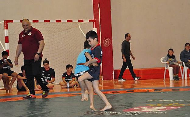 Uno de los combates.