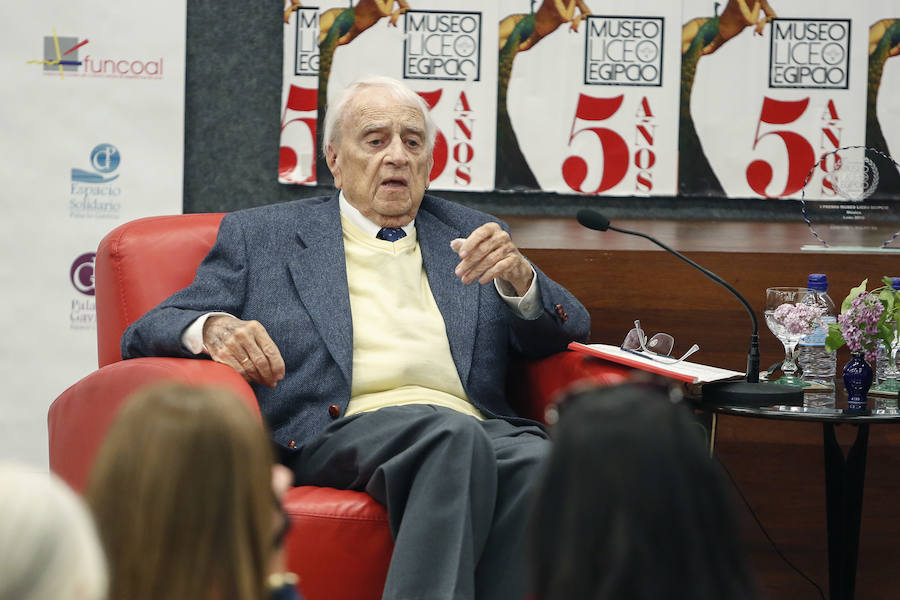 Fotos: Cristóbal Halffter recoge el premio Museo Liceo Egipcio de la Música