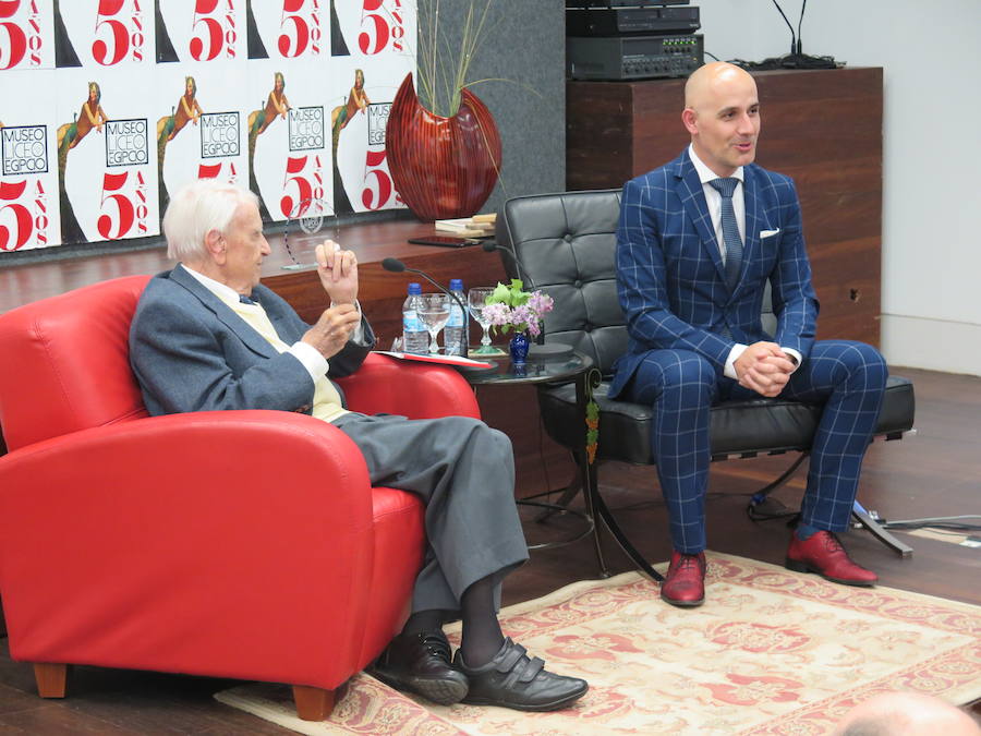 Fotos: Cristóbal Halffter recoge el premio Museo Liceo Egipcio de la Música