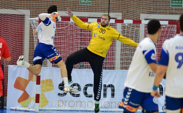 Patotsky, en un partido de Alcobendas.