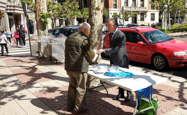 El número 2 de la lista de Silván, en un acto electoral.