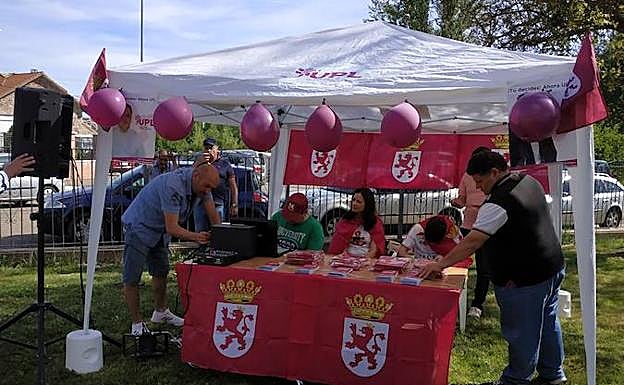 Puesto electoral de UPL. 