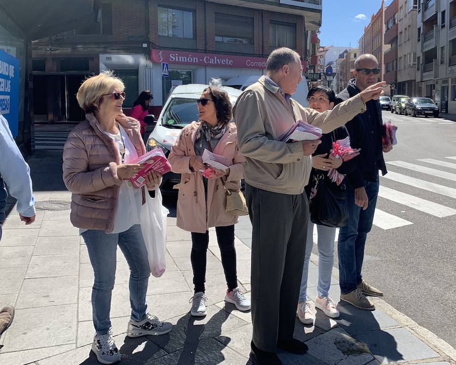 Fotos: El rastro de León, campo de batalla electoral