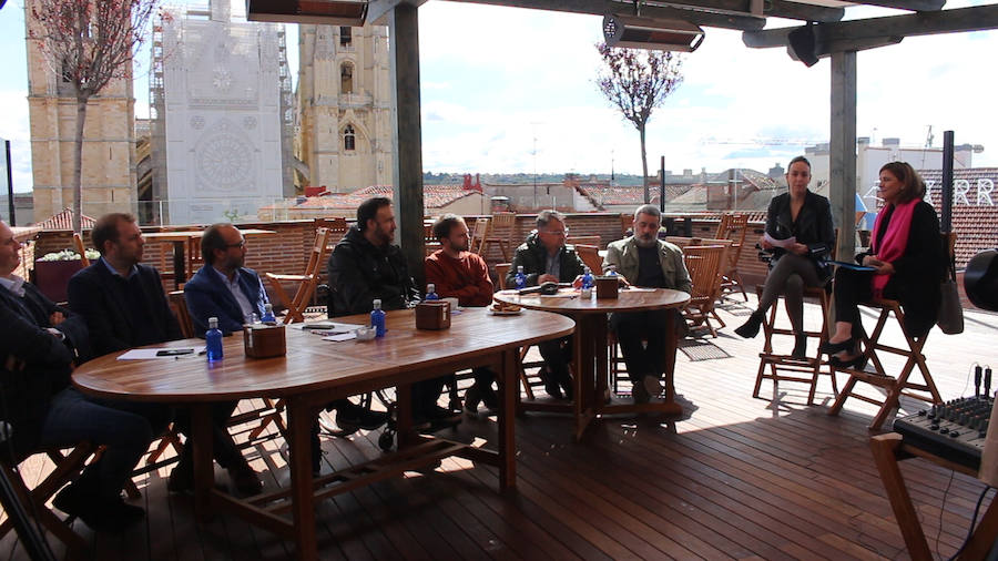 Fotos: Entrevista de Olga García Tascón, candidata de VOX a la Alcaldía de León