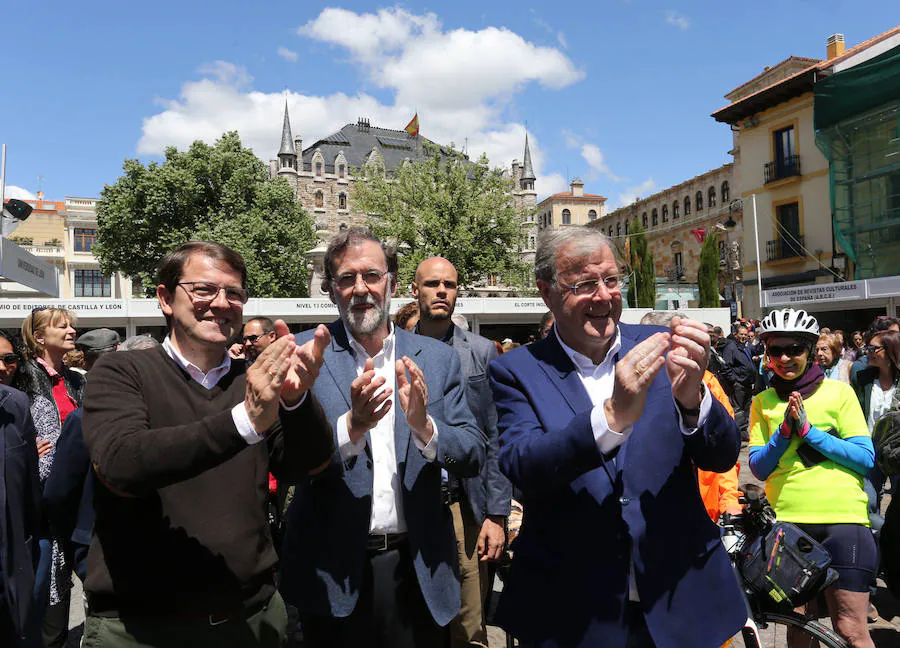 Fotos: Rajoy visita León en un acto de campaña electoral