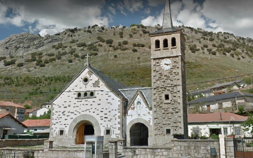 La iglesia de Ciñera.