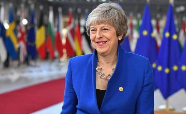 La primera ministra británica, Theresa May. 