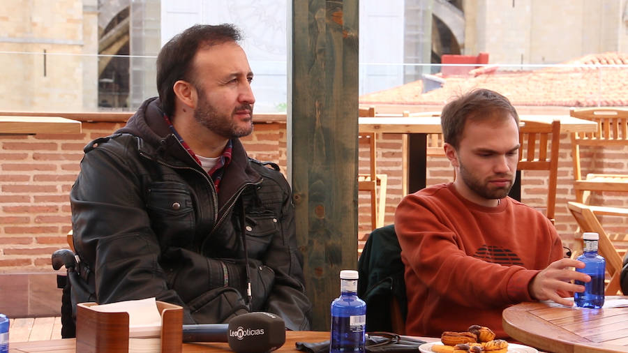 Entrevista de Eduardo López Sendino en la terraza del Camarote Romántico