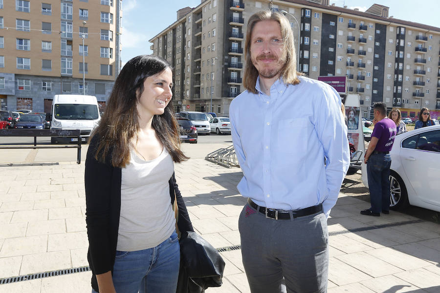 Fotos: Mitin de Podemos con Ione Belarra en el Pabellón La Torre