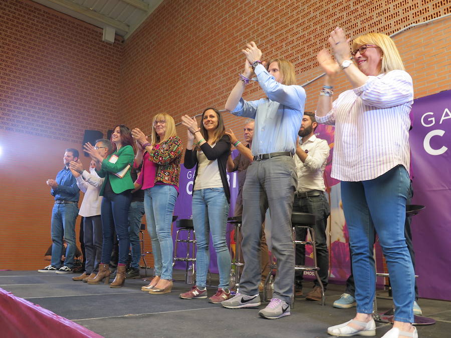 Fotos: Mitin de Podemos con Ione Belarra en el Pabellón La Torre