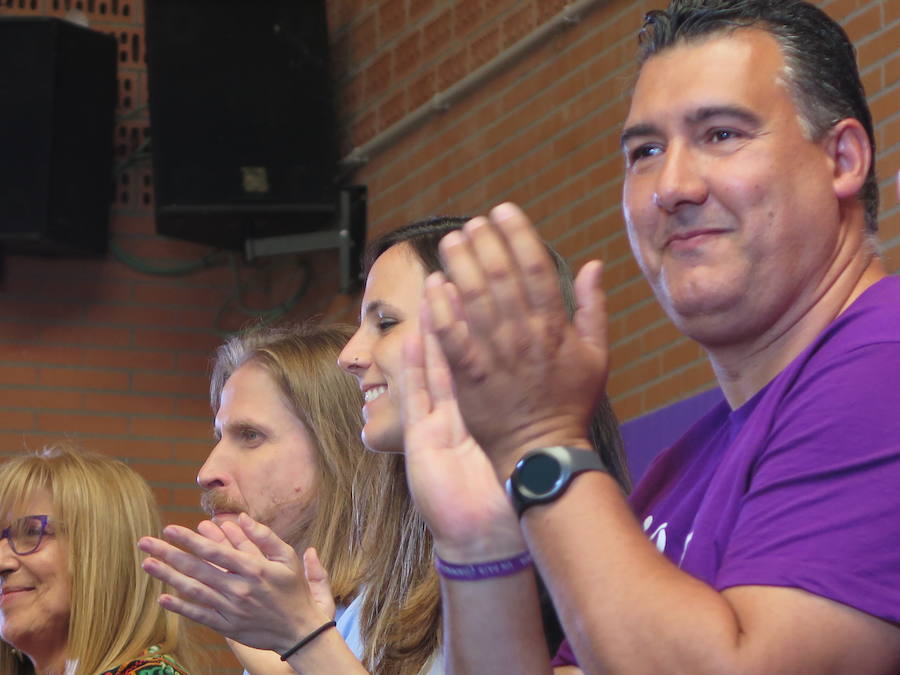 Fotos: Mitin de Podemos con Ione Belarra en el Pabellón La Torre