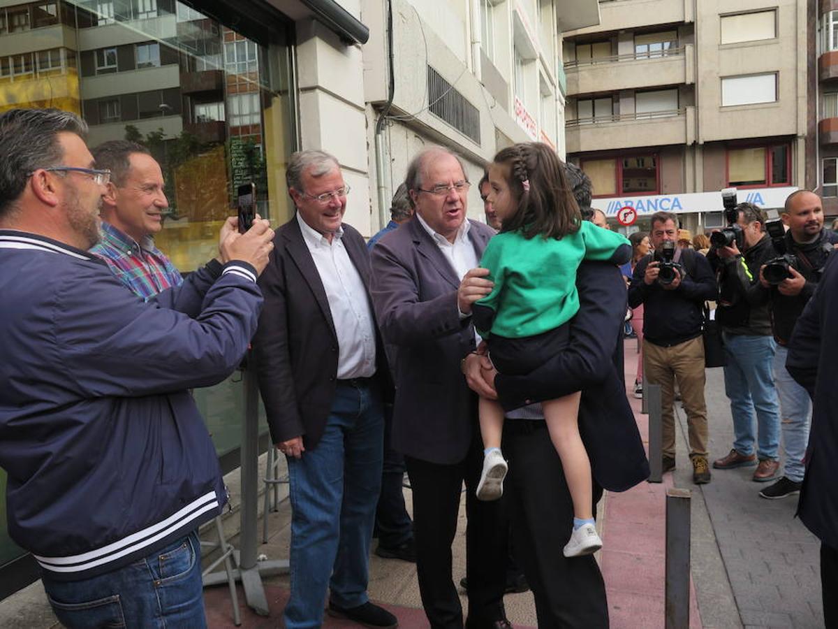 Fotos: Herrera participa en un mitin en León