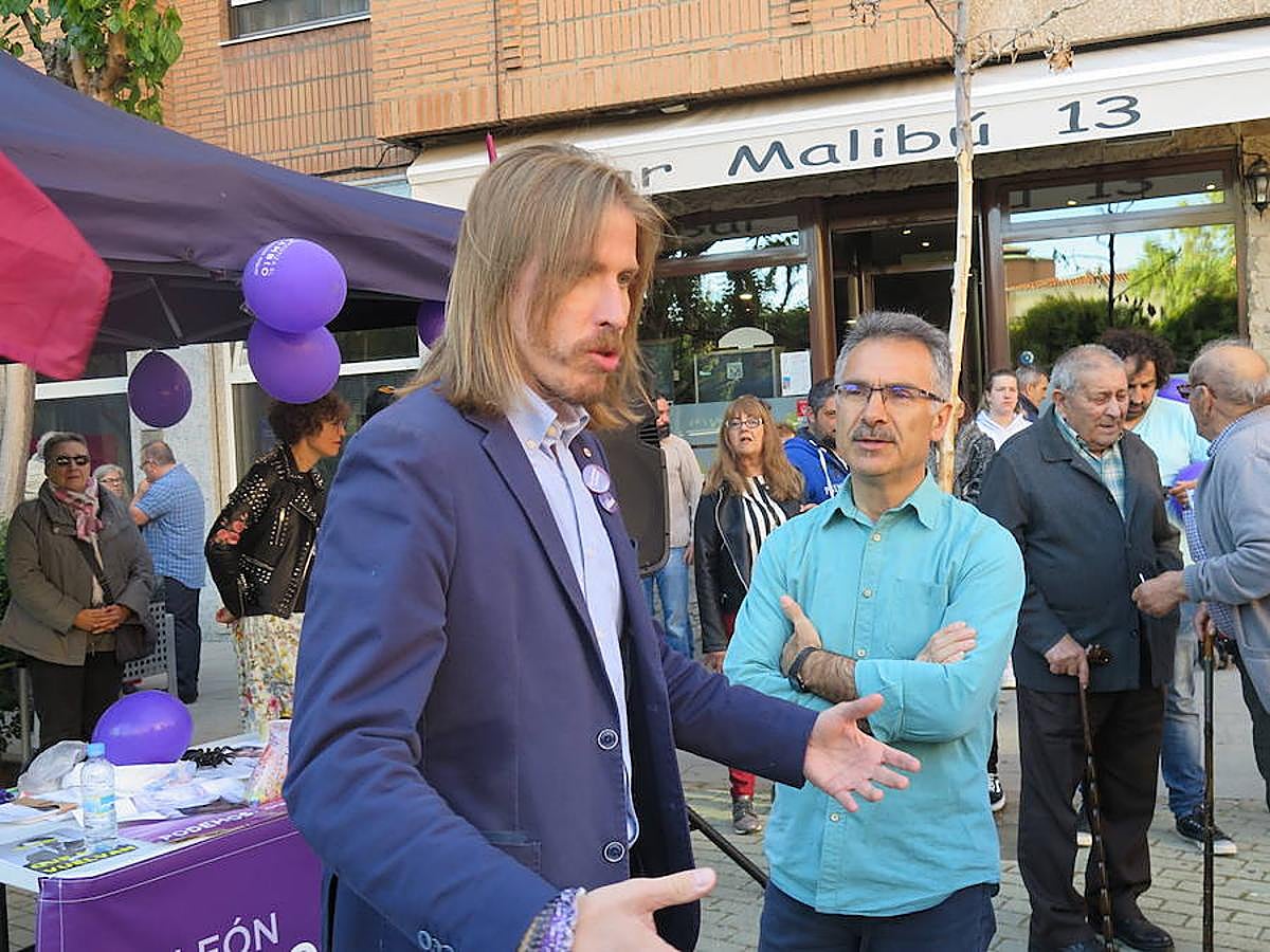 Fotos: Cierre de campaña de Podemos en León