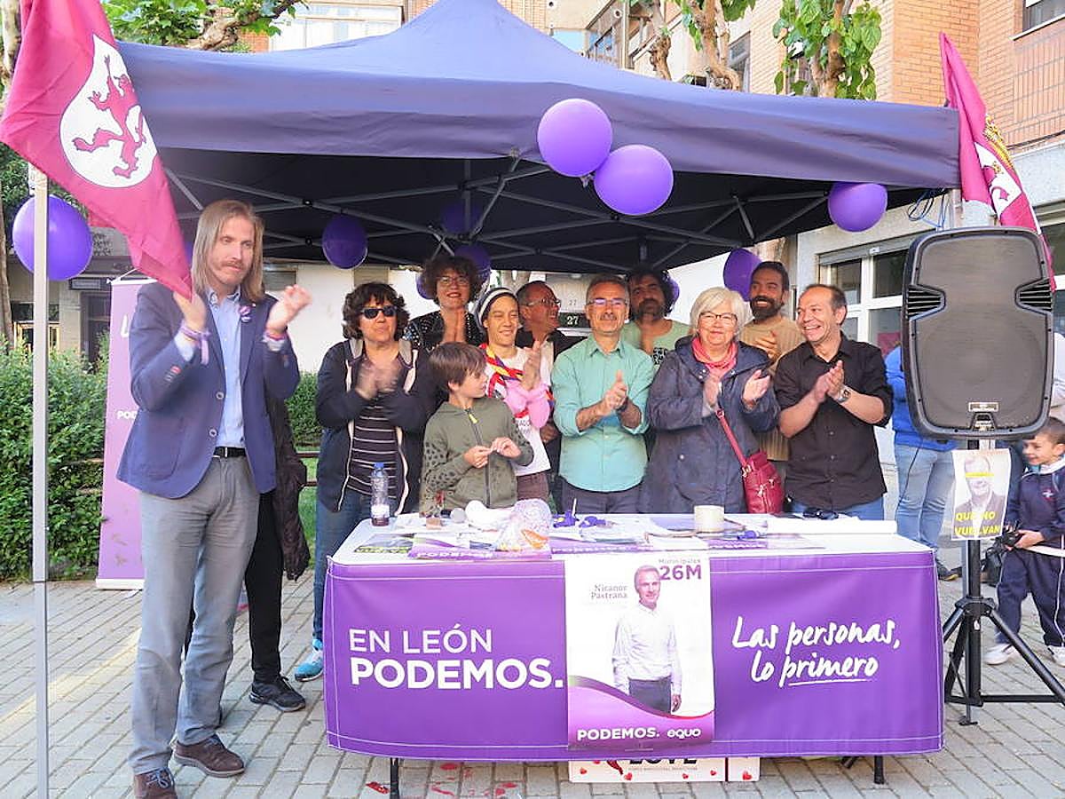 Fotos: Cierre de campaña de Podemos en León
