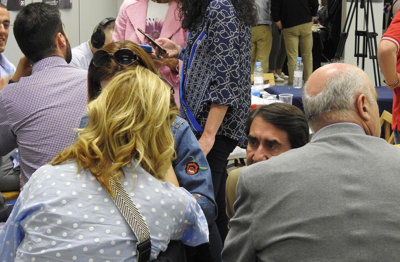 Noche electoral en el PP de León. En la imagen, el candidato a la Alcaldía, Antonio Silván