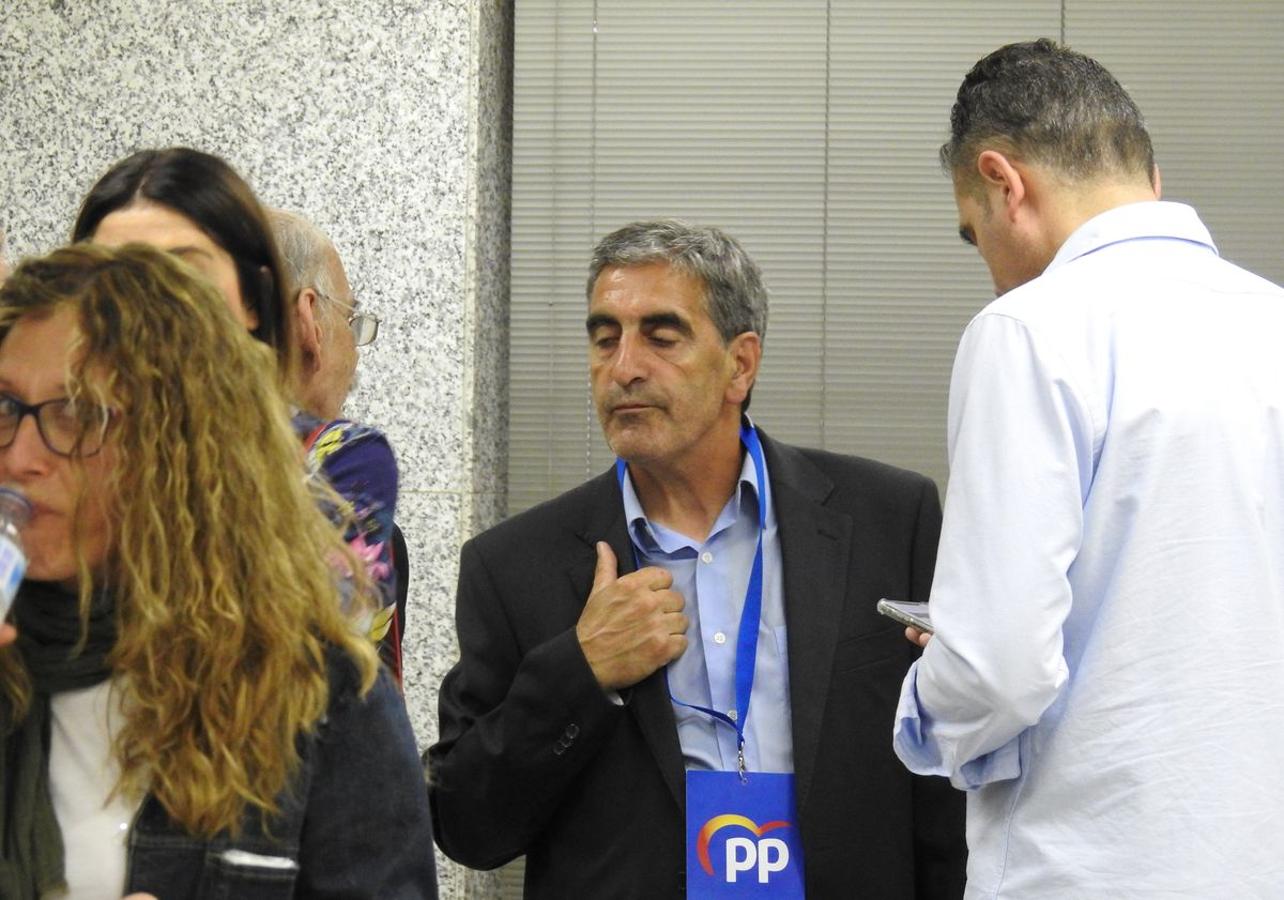 Noche electoral en el PP de León. En la imagen, el candidato a la Alcaldía, Antonio Silván