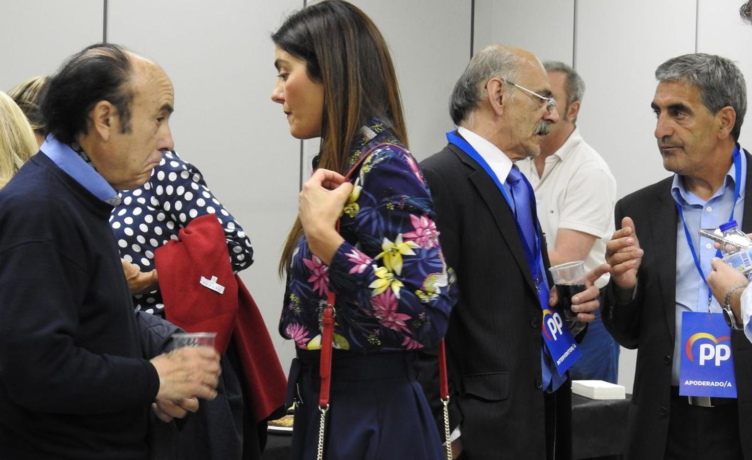 Noche electoral en el PP de León. En la imagen, el candidato a la Alcaldía, Antonio Silván