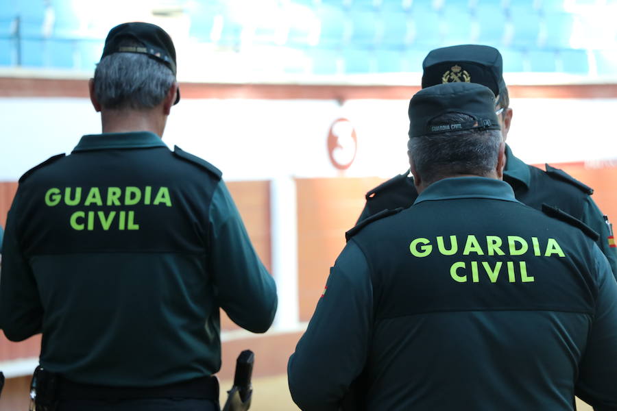 Fotos: Exhibición de la Guardia Civil en León