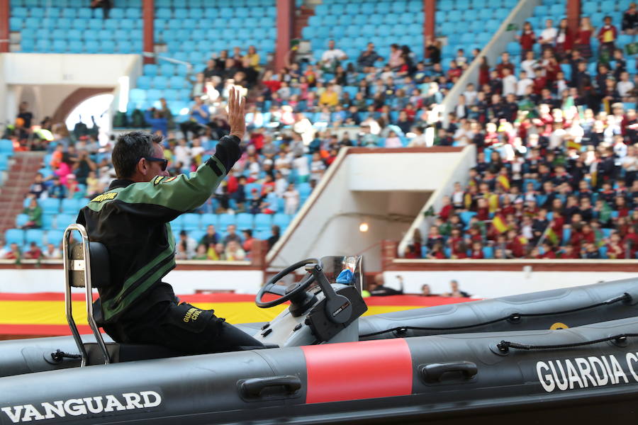 Fotos: Exhibición de la Guardia Civil en León