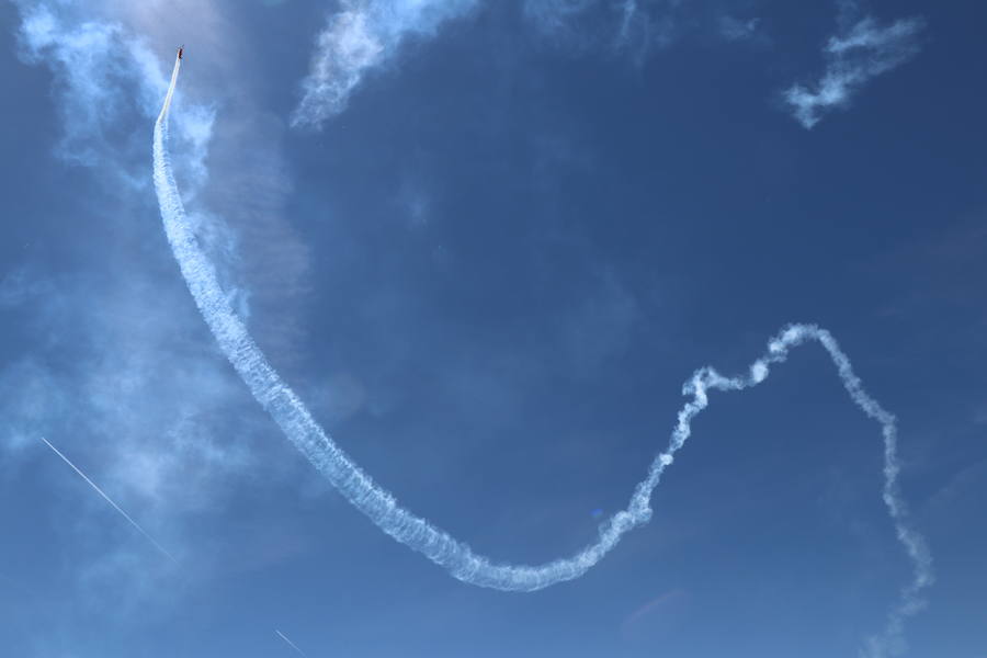 Fotos: Exhibición de vuelo acrobático en Los Oteros