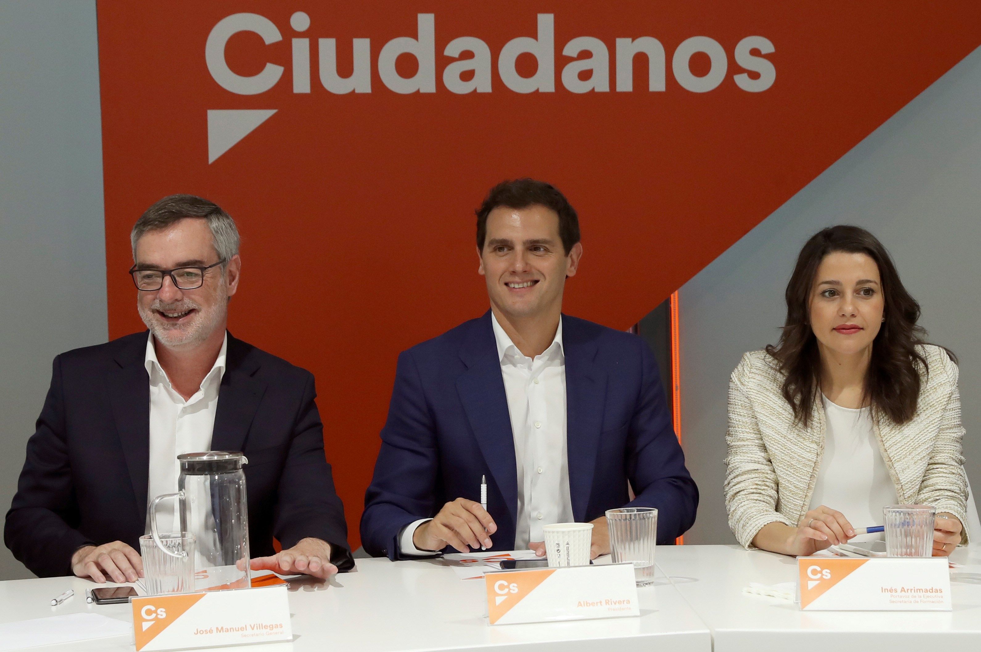 Ciudadanos excluye a Vox de las negociaciones 