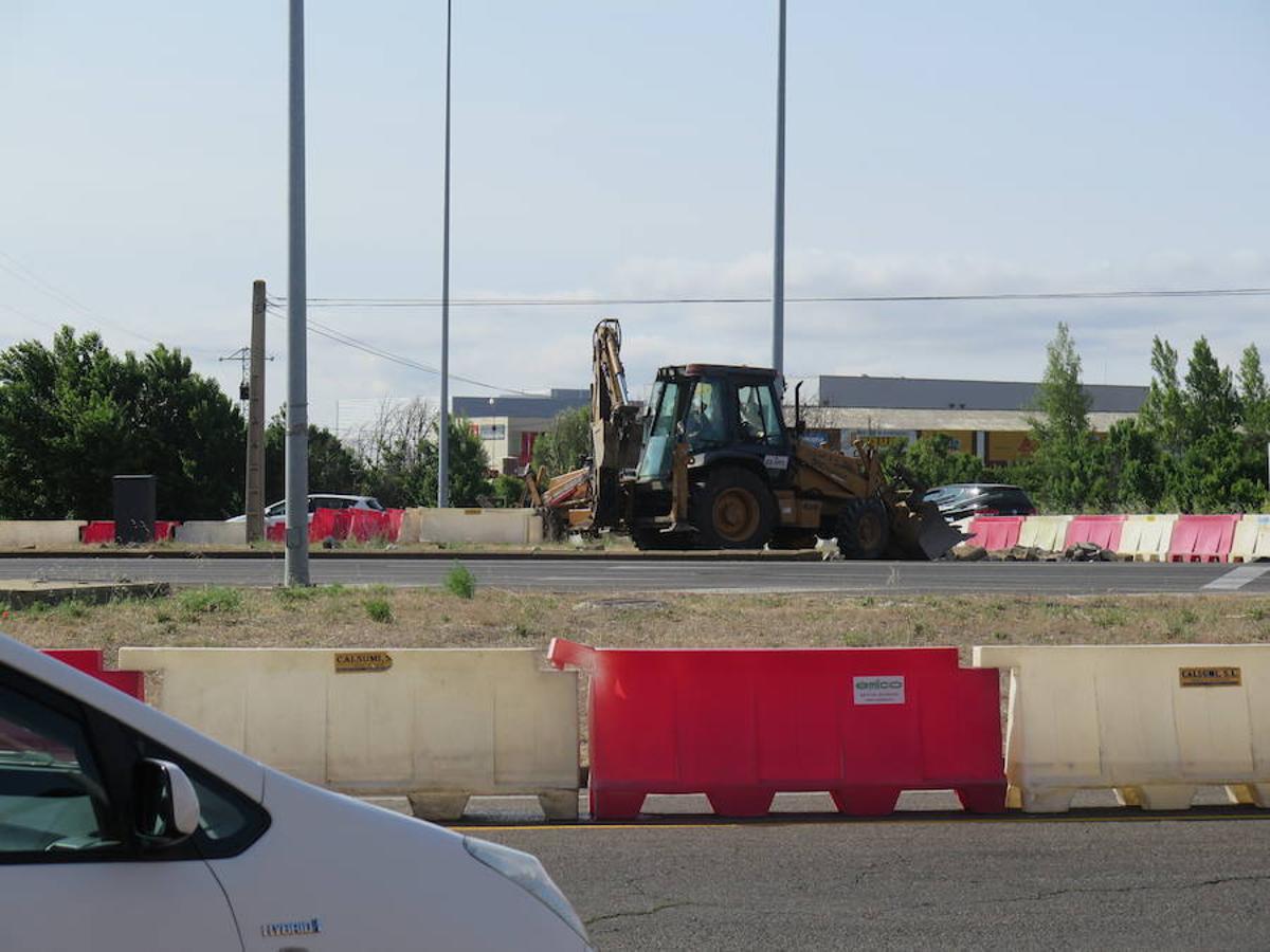 Fotos: Obras de la rotonda del Parque Tecnológico