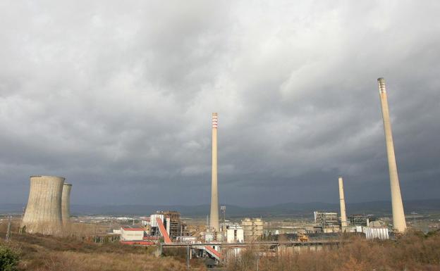 Imagen de la térmica de Compostilla.