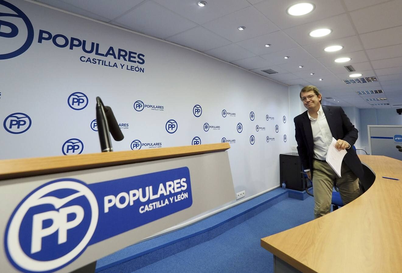 El candidato del PP a la Presidencia de la Junta, Alfonso Fernández Mañueco, anuncia acciones penales contra quien realice imputaciones falsas sin pruebas en el proceso de primarias de marzo de 2017 en las que resultó vencedor.