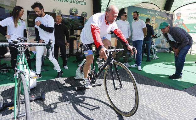 Imagen de la acción benéfica de este fin de semana.