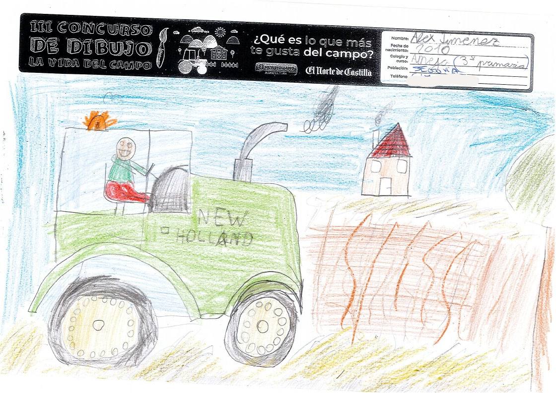 Fotos: Trabajos de 3º de Primaria en la modalidad de dibujo del III Concurso de Dibujo y Cómic &#039;La vida del campo&#039;