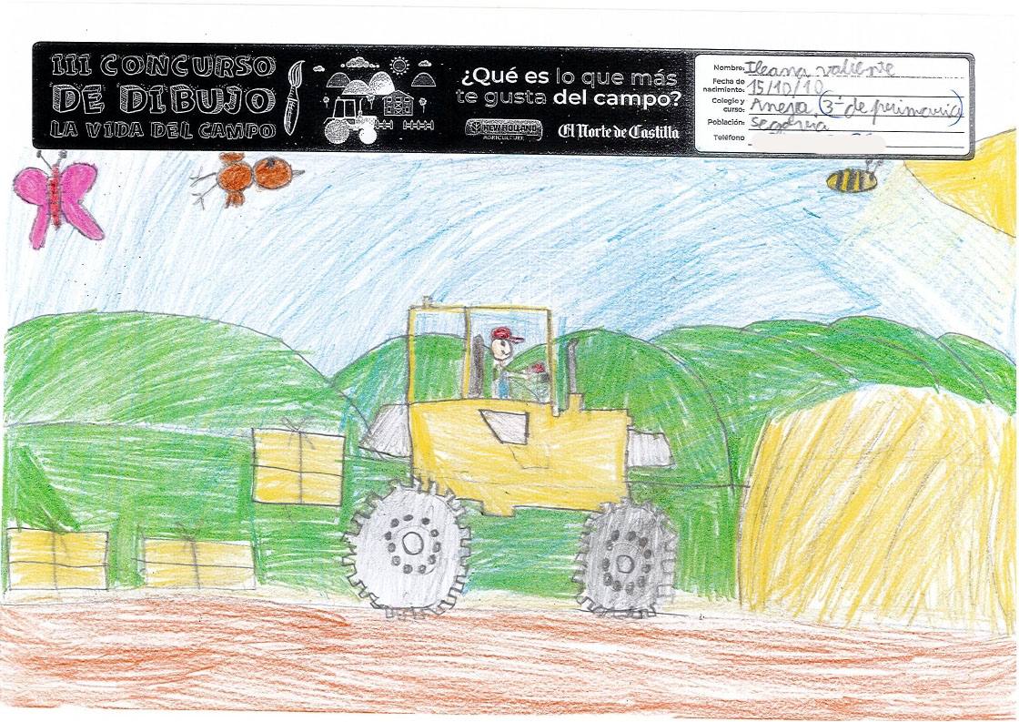 Fotos: Trabajos de 3º de Primaria en la modalidad de dibujo del III Concurso de Dibujo y Cómic &#039;La vida del campo&#039;