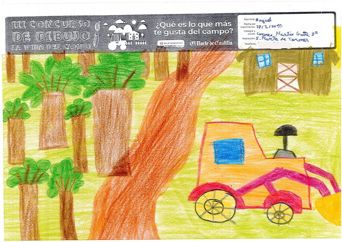 Fotos: Trabajos de 3º de Primaria en la modalidad de dibujo del III Concurso de Dibujo y Cómic &#039;La vida del campo&#039;