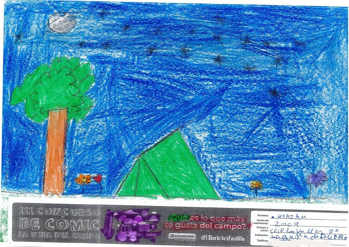 Fotos: Trabajos de 3º de Primaria en la modalidad de dibujo del III Concurso de Dibujo y Cómic &#039;La vida del campo&#039;