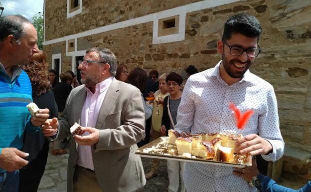 Momento de la celebración del tricentenario. 